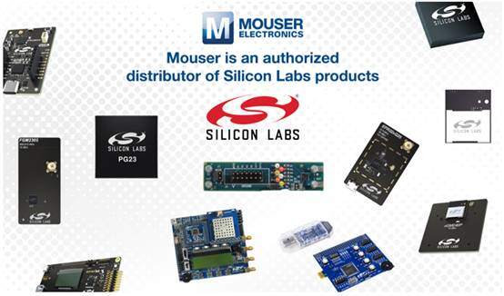 貿澤電子供應豐富多樣的Silicon Labs產品